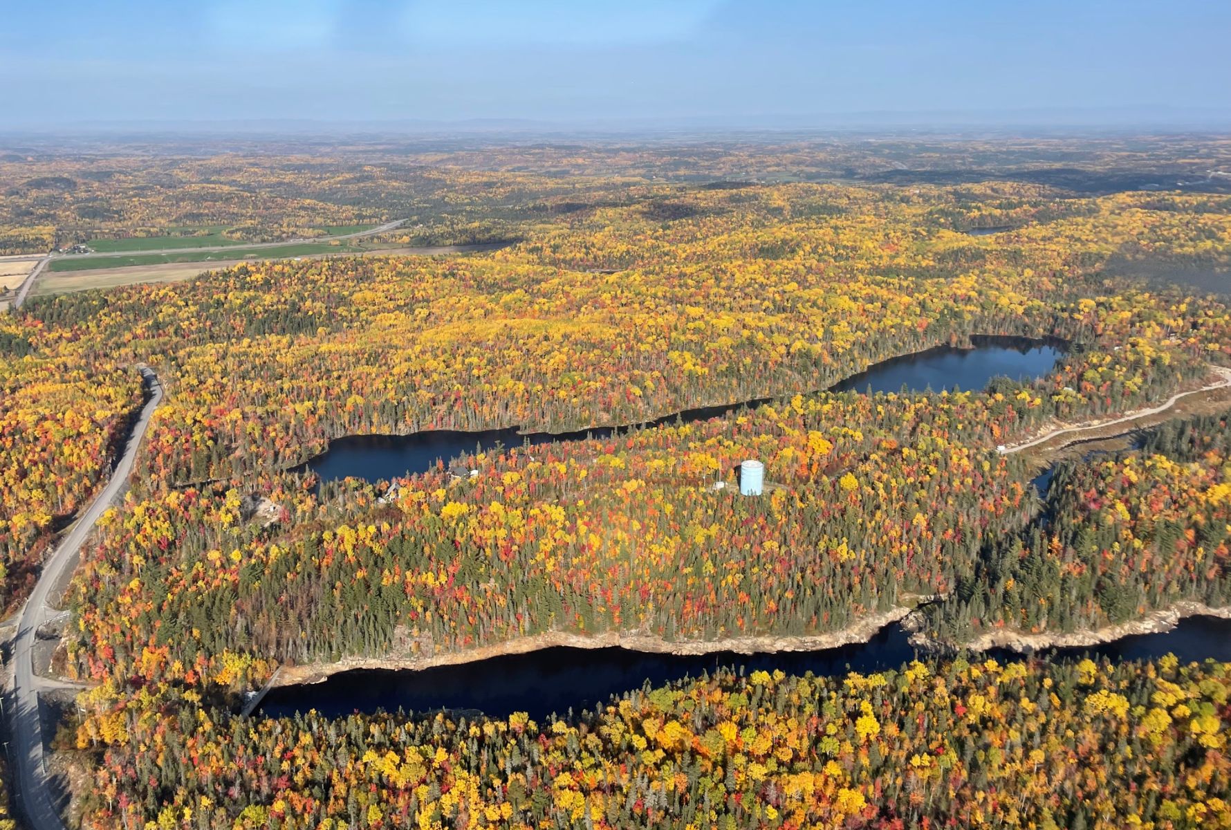 Lac Marco en été